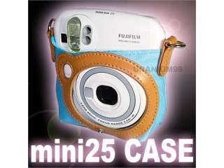 Fujifilm Fuji Instax Mini 25 Instant Film Camera Nylon Case Bag Strap 
