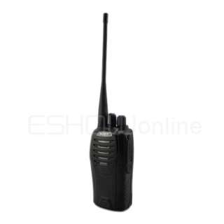 New Black Walkie Talkie UHF Or VHF 5W 16CH Portable Two Way Radio K 