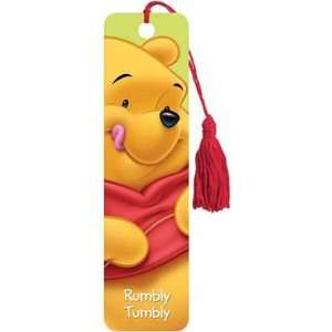  (2x6) Winnie the Pooh Movie Pooh Tasseled Bookmark