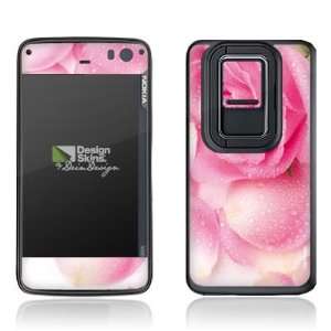  Design Skins for Nokia N900   Rose Petals Design Folie 