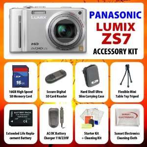  Panasonic Lumix DMC ZS7 12.1 MP Digital Camera with 12x Optical 