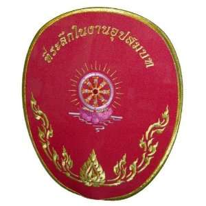  Thai Buddhist Ceremonial Fan R7 14 x 16