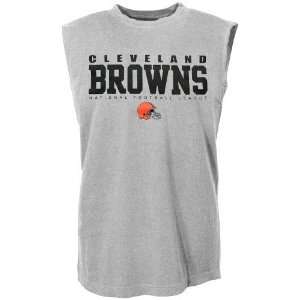  Cleveland Browns Ash Critical Victory Sleeveless T shirt 