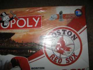 BOSTON RED SOX MONOPOLY COLLECTORS EDITION STILL SEALED NEW!  