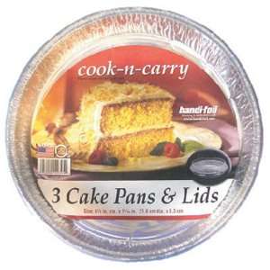 Cook / Carry Red Cake Pan / Lid   1 Pack:  Kitchen & Dining