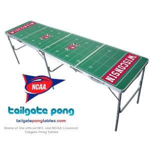  Wisconsin UW Badgers NCAA College Tailgate Beer Pong Table 