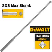 DeWalt 11/16 x 21 SDS Max Hammer Drill Bit DW5808  