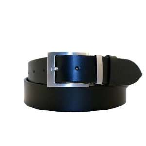  Mens leather belt Black dress/casual size 38: Toys & Games