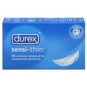  Durex   Sensi Thin Condom 12 Count.: Health & Personal 