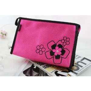  New Adorable Daisy Love Hot Pink Cosmetic Bag Beauty