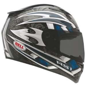  Bell RS 1 Motorcycle Helmet Medium Cataclysm Blue 
