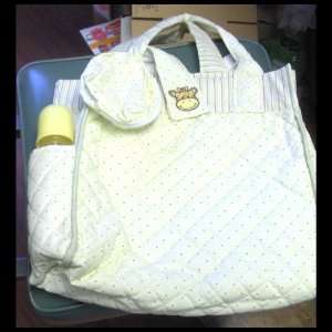 Diaper Bag with Bottle & Paci Holder Baby