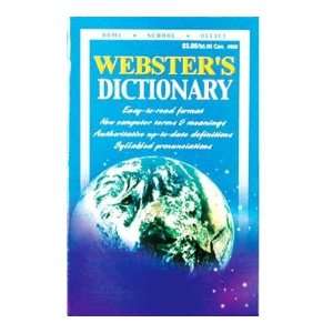  WEBSTER English English Dictionary, Case Pack 24 Office 
