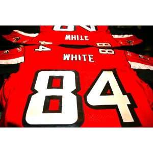 Roddy White Atlanta Falcons Jersey: Reebok On Field Red (XLARGE) (Mens 