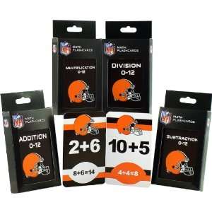  Specialties Cleveland Browns Math Pack Flash Cards: Sports & Outdoors
