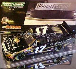   Kenseth Black Crown Royal Roush Ford Fusion 1:24 Nascar Diecast  