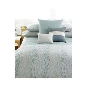 Calvin Klein Bedding, Cottonwood Jagged Grid Aloe King Bed Coverlet 