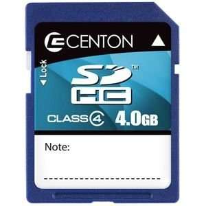 Centon 4GB SDHC Class 4 SD Flash Card: Electronics