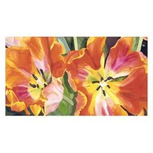  Two Parrot Tulips by Leslie Gerstman 36x20