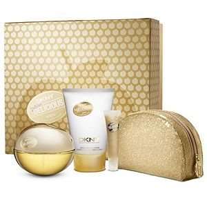 DKNY Be Delicious Womens Golden Delicious Golden Night Out Set ($107 