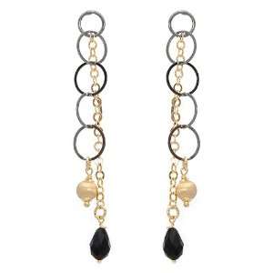 Made in Italy Pleasant Earrings With Simulated gems Beautifully 