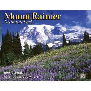  Mount Rainier National Park 2008 Wall Calendar Office 