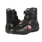   SFI 5 Adrenaline Suede/Nomex Lined Racing Shoes Black Size 13.5