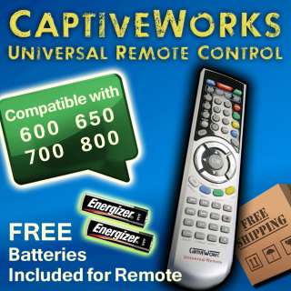   800 Remote Control for Captive Works CW 800s FTA Receiver CW800  