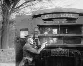 1921 1st bullet proof glass on armoured postal trucks  