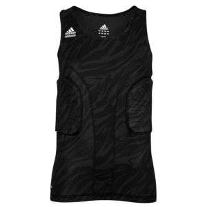 adidas Padded GFX Tank   Mens   Basketball   Clothing   Black