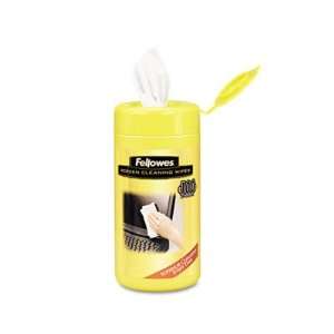  Fellowes Screen Cleaning Wet Wipes FEL99703: Health 