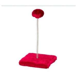  Punch Ball Cat Toy Color: Burgundy: Pet Supplies