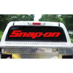   Giant 3 X 7(3 FOOT) RED Vinyl Sticker / Decal for TRUCKS,CARS or