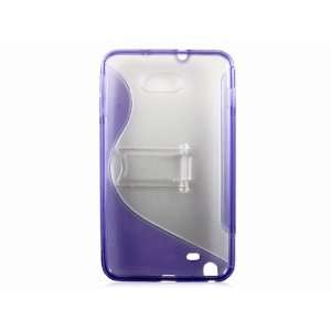  Purple TPU Protective Stand Case Cover for Samsung Galaxy 