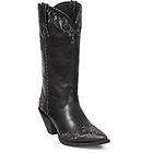 Durango RD3200 Crush Womens Black Scroll 12 Western Boots Size 8 M 