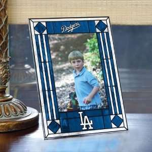  Los Angeles Dodgers Art Glass Picture Frame: Sports 