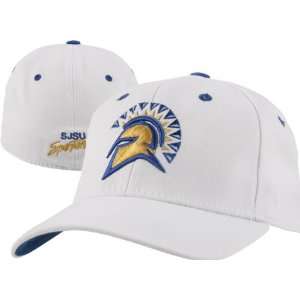 San Jose State Spartans White Top of the World Flex Fit Hat  