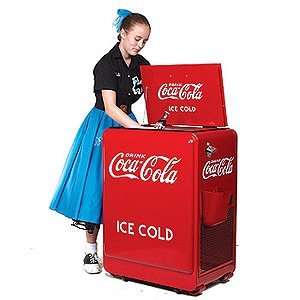 Refrigerated COKE Cooler 
