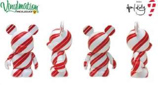 Disney Vinylmation Holiday 2 Series   3 Candy Cane Christams Figure 