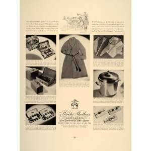 1937 Ad Brooks Brothers Clothing Christmas Gifts Robe 