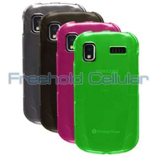 4pcs Hard Covers Skins Shells Cases+Film+Car Charger for Samsung Focus 