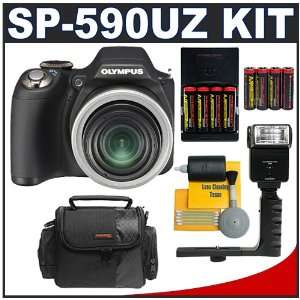  SP 590 UZ 12 Megapixel Digital Camera with 26x Wide Angle Ultra Zoom 