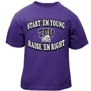   Purple Start Em Young T shirt (4T) 