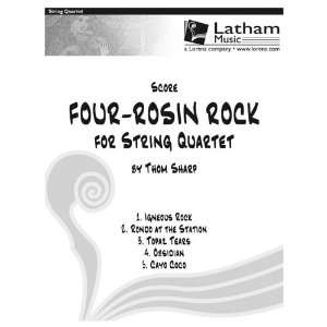   Rock for String Quartet   Score (9781429116978) Thom Sharp Books