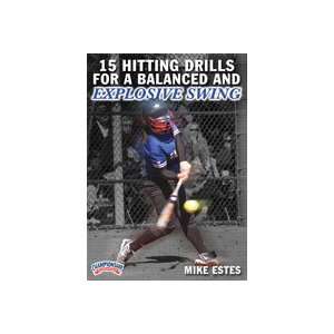 Mike Estes 15 Hitting Drills for a Balanced and Explosive Swing (DVD 
