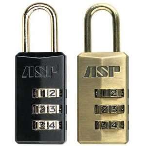    ASP Three Disc Combination Locks TSA Black 