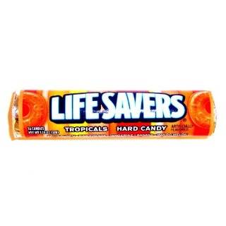 LifeSavers Tropical Fruits Hard Candy, 6.25 Ounce Bags (Pack of 12)