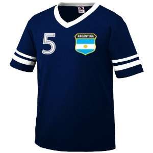 Argentina Retro Soccer Jersey T Shirt 