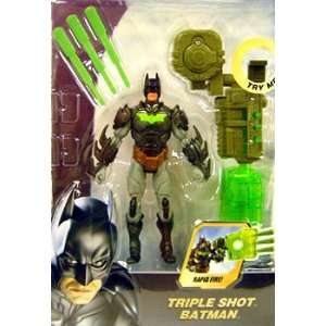    Batman Dark Knight Movie Power Tek Triple Shot Batman Toys & Games