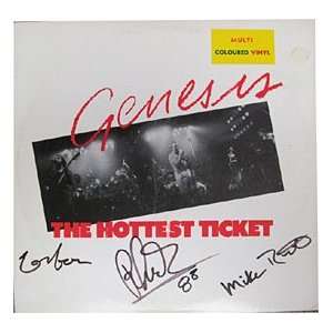  Autographed/Signed The Hottest Ticket Wax Record 